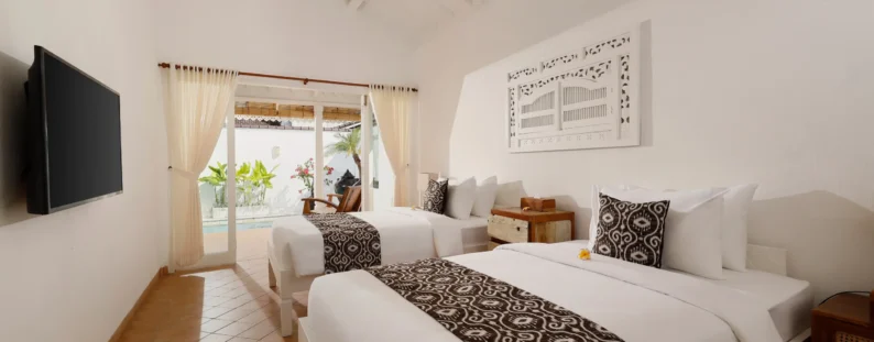 (818) VILLA 2 BEDROOM - TWINS BEDROOM